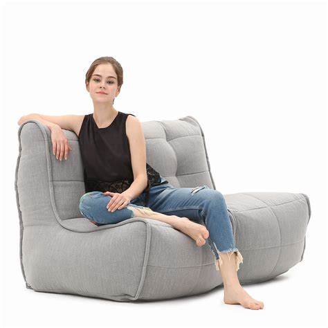 modular bean bag sofa|2 seater bean bag couch.